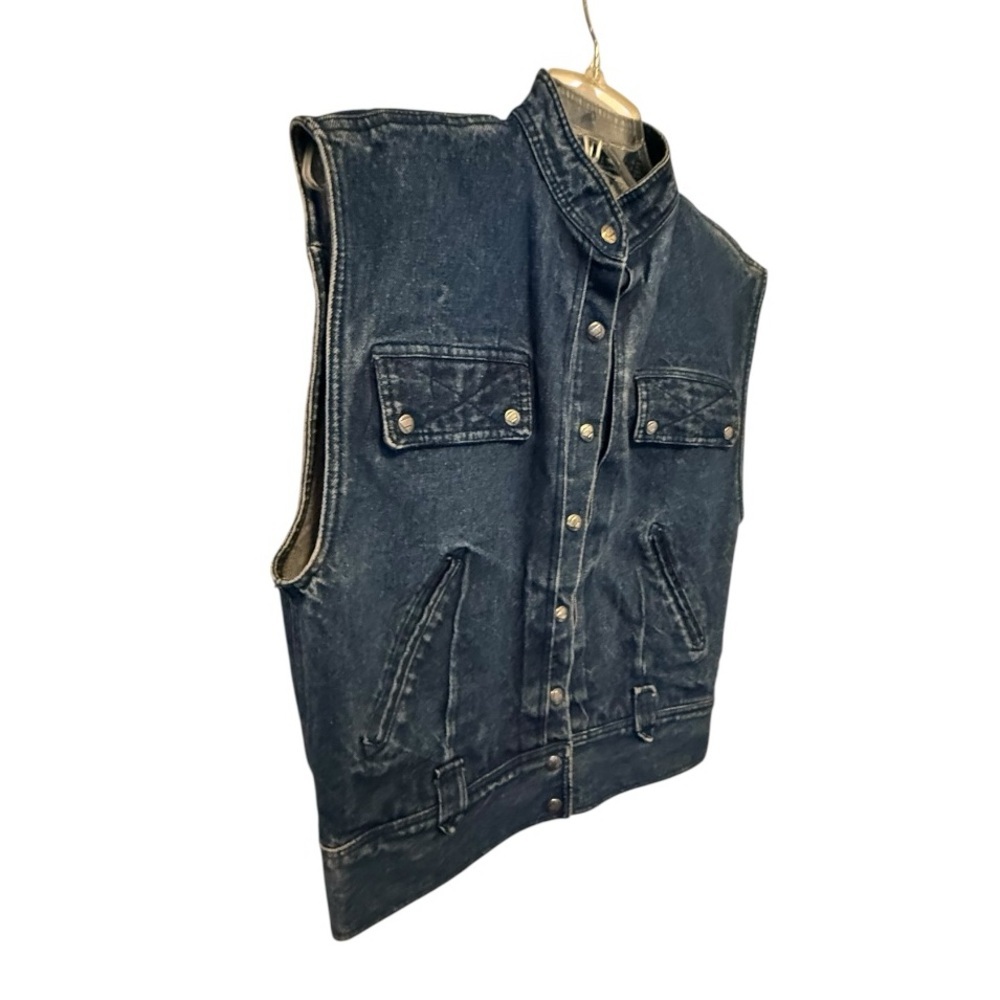 Vintage Liz‎ Claiborne Denim Vest - Picture 4 of 7